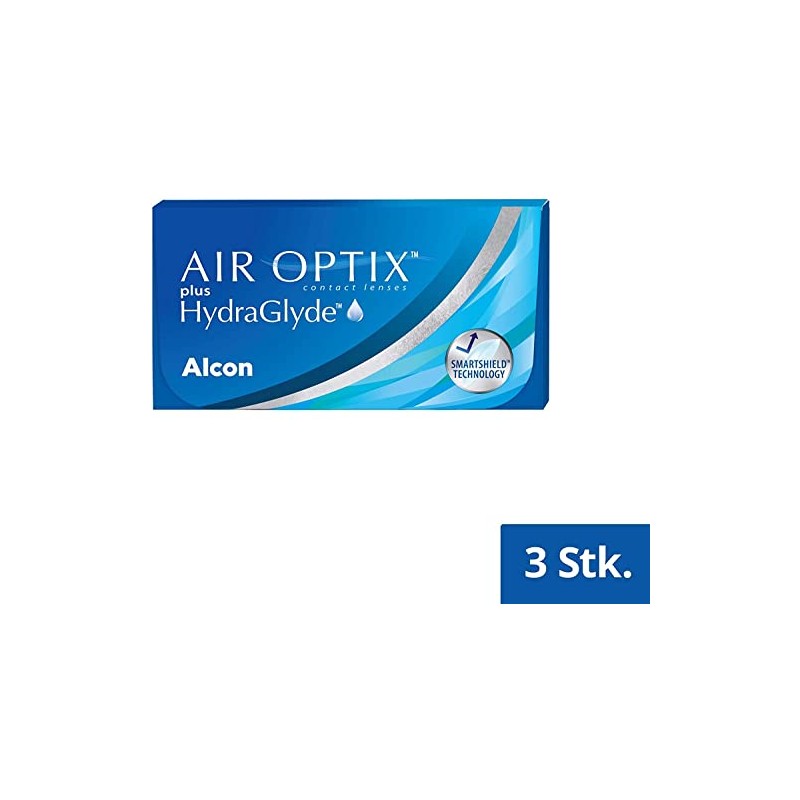 Air Optix plus HydraGlyde Monatslinsen weich | 3 Stück |