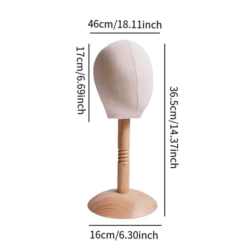 Generic Children Head Model with Base Hat Stand Display Freestanding
