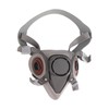 Reusable Half Face Cover Half Facepieces Cover with Safety Glasses