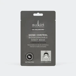 SUKIN OIL BALANCING MASK SACHETX8 SHINE CONTROL SHEET