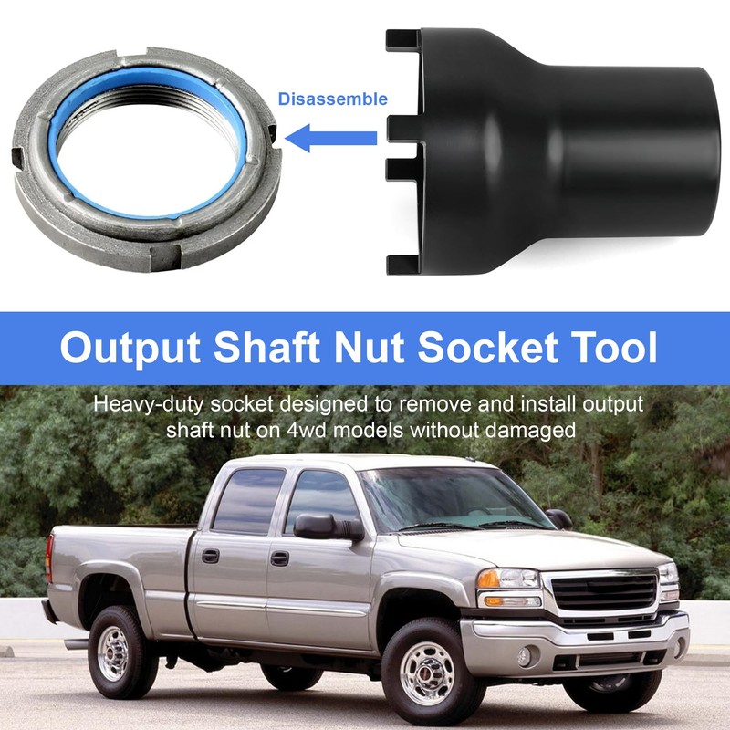 Output Shaft Lock Nut Socket Wrench Tool for Allison LCT