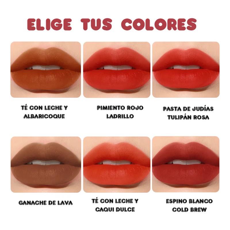 Labial Mate De Larga Duración, Super Stay Tint Air Cushion