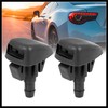 Hihaha 2pcs KD45-67-510 Car Windshield Wiper Washer Nozzle Spray Jet