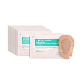 40pcs Adhesive Eye Patches for Adults/Kids,Skin Color Non-Woven Adhesive Bandages Wound Dressings for Adults/Kids