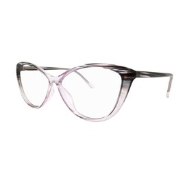 ProEyes Octans, Progressive Blue Light Blocking Lightweight Readers, Anti-Reflective Resin Lens, 0 Magnification on Top Lens (Violet, 275)