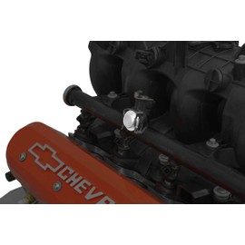 ICT Billet Fuel Pressure External Regulator Bypass Plug for LS Truck Intake Manifold Rail Made in Wichita Kansas, from aerospace grade billet aluminum 551285-PLUG