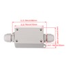 CNBTR 116 x 42 x 29mm IP65 Waterproof Cable Power