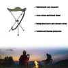 OVINEG Folding Camping Stool,16.14" Folding Camping Chairs,Portable Tripod Seat,Outdoor Travel