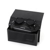LUMILUNI Korean Style Retro Round Acetate Sunglasses for Men Women