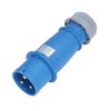 Industrial Socket IP44 Waterproof Brass Contact Aviation Connector 2P+E 32A