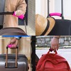 2 Pack Luggage Handle Wraps for Suitcase, Bright Color Comfort