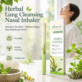 Herbal Nasal Inhaler Stick for Daily Refreshment – Portable Aroma Care for Travel, Work & Relaxation