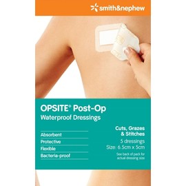 Opsite Post-Op Transparent Waterproof Dressing 6.5cm X 5cm X 5