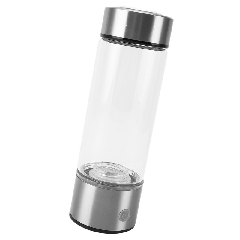 Hydrogen Water Bottle 450ml SPE PEM Technology 1300 to 1600ppb