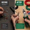 8-in-1 Electrician Pliers for Wire Work – Multi-Function Wire Stripper,