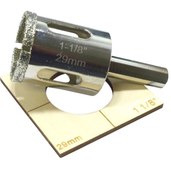 1 1/8 inch Diamond Hole Saw for Tile Shower Head