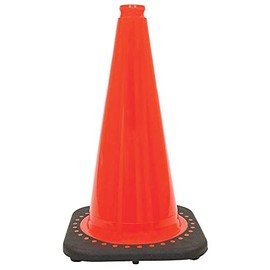 Stens 751-477 Safety Cone Red/Orange with Black Base Color, 18" HT Size
