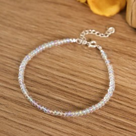 Unbranded Natural Opal Gemstone Tiny Beads Healing Reiki Delicate Women Dainty Bracelet