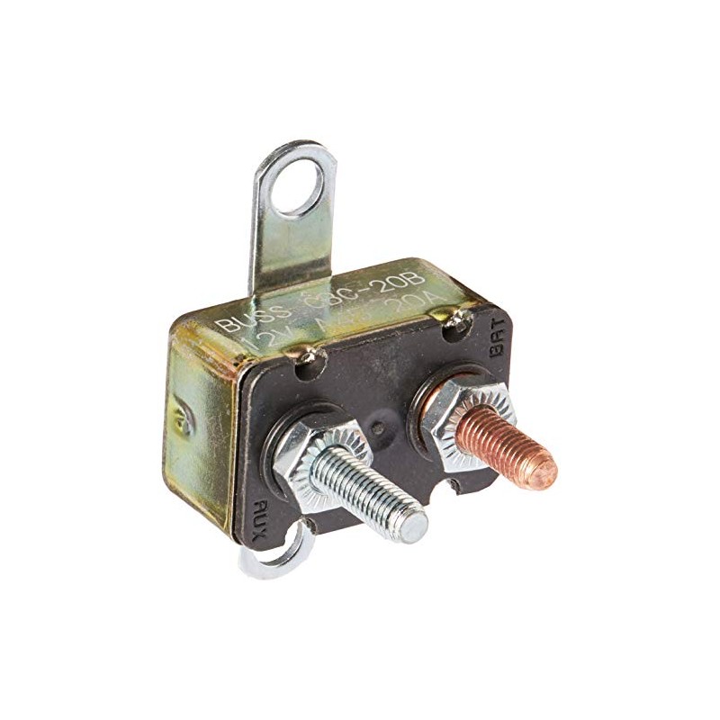 Bussmann CBC-20B Circuit Breaker (Type I Heavy Duty Automotive with