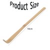 Bamboo Matcha Scoop (Chashaku) - 18cm Hooked Japanese Tea Spoon