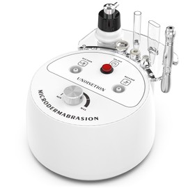 Diamond Microdermabrasion Machine, UNOISETION 3 in 1 Dermabrasion Facial Machine for Exfoliation & Blackhead Removal, Home Use Facial Skin Care Device