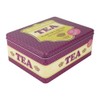 Vintage Retro Herbal Tea Tin (Purple)