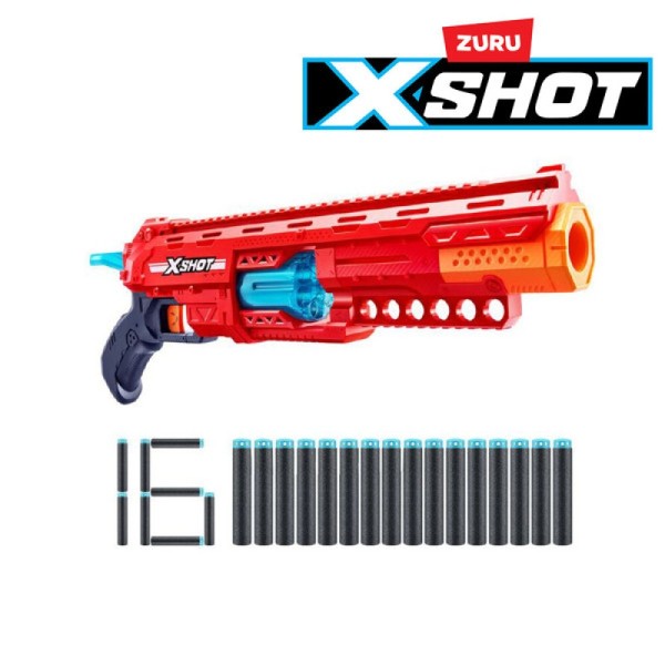 X-Shot Excel Caliber 8-Round Survival Soft Dart Semi-Automatic Toy Gun