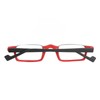 Half Rim Reading Glasses High Definition Spring Hinge Fashionable Rectangular