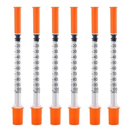 1ml Syringes with 30G 1/2" (13mm) Needle, Individual Wrapped, 30PACK (1CC 30G 1/2"-30PACK)