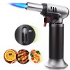 Homitt Butane Torch with Fuel Gauge, Refillable Soldering Cooking Torch