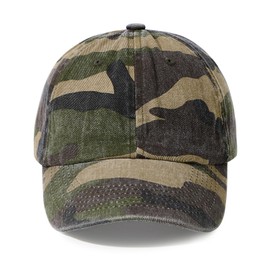 Camo Hat for Women Ponytail Golf Baseball Cap Ball Hats Youth Running Workout Trucker Dad Hat Camo A