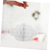 Operitacx 9pcs Paintable Honeycomb Cloud Decor Unfinished Hanging Decorations for