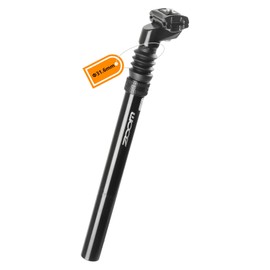 Spring-Loaded Bicycle Seat Post 27.2 / 30.4 / 30.9 / 31.6 mm - Aluminium Cushioning Seat Post with Adjustable Suspension for MTB, E-Bike, City Bike, BMX & Children's Bicycle