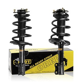 OREDY Front Struts w/ Coils Spring Replacement for 2007-2009 Lexus ES350 2006-2012 Toyota Avalon/2007-2011 Camry - 272307 272308
