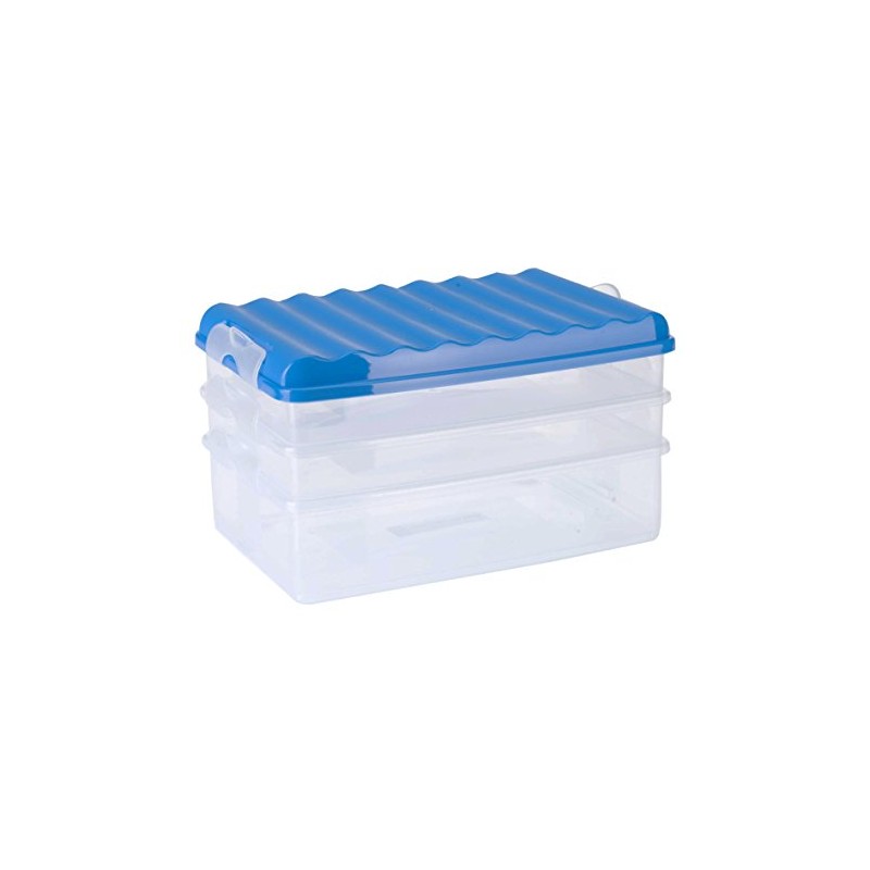 Food Storage Stacking Box 3-Piece with Lid