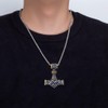 Thor's Hammer Necklace, Thor Hammer Chain, Viking Chain, Thor's Hammer