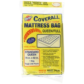 Warp Brothers CB-70 Banana Bags Mattress Bag for Queen or Full, 70-Inch by 92-Inch (3)