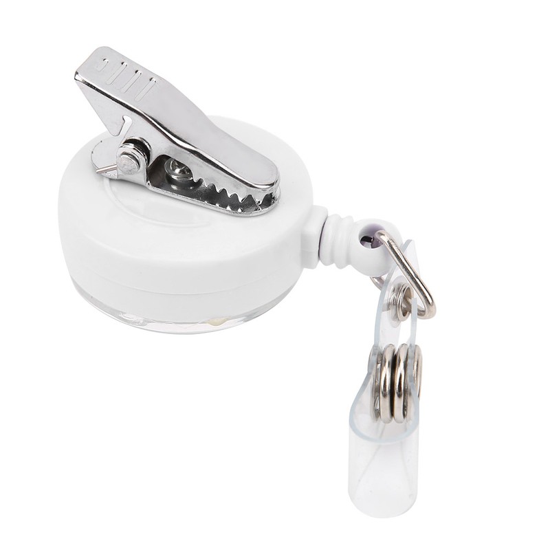 Retractable Badge Reel Clip Portable Nurse ID Name Card Badge