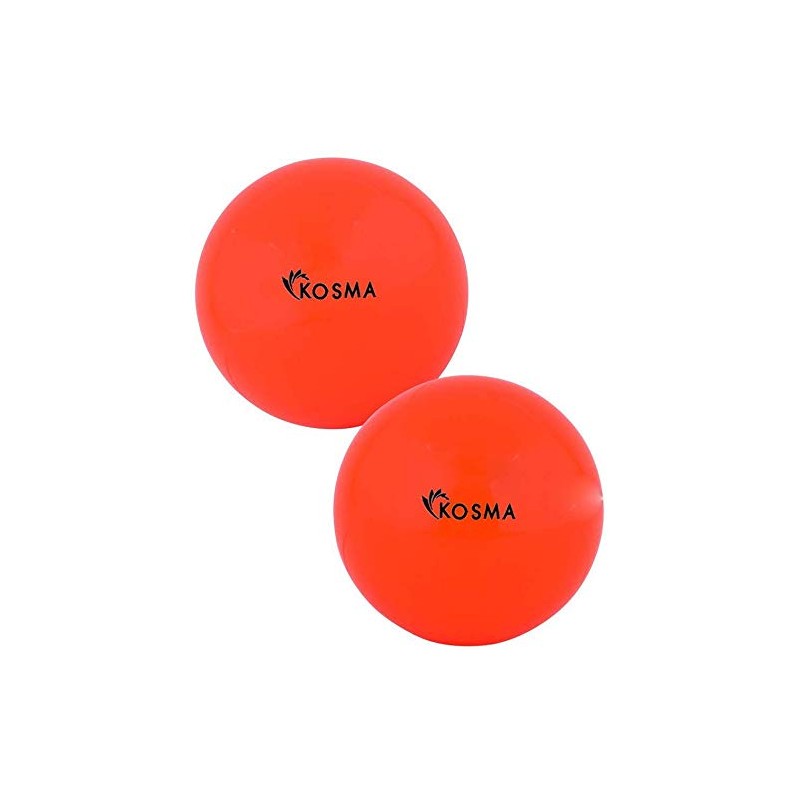 Kosma Set of 4 Smooth Hockey Balls | Outdoor Sports