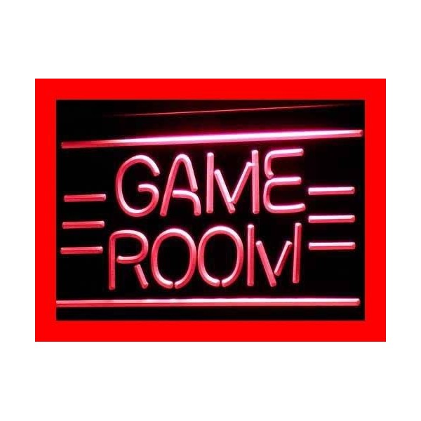 ADV PRO i338-r GAME ROOM Displays Toys TV Neon Light