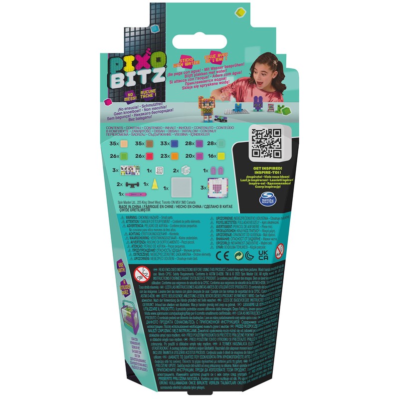 Pixobitz, Recharge Pack 270 Water Fuse Beads, Decos and Accessories