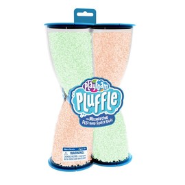 Educational Insights Playfoam Pluffle for Sensory Bins, Glow-in-the-Dark and Black & White, Set of 2, Ages 3+:_Glow in the Dark Pink/Green 2-Pack 