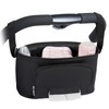 Universal Stroller Organizer with Insulated Cup Holder and Tissue Hole,