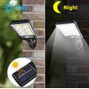 Solar Wall Lights Pathway Motion Sensor 72 LED Bulb Outdoor