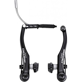 Shimano Deore BR-T610 V-Brakes - Black, Rear