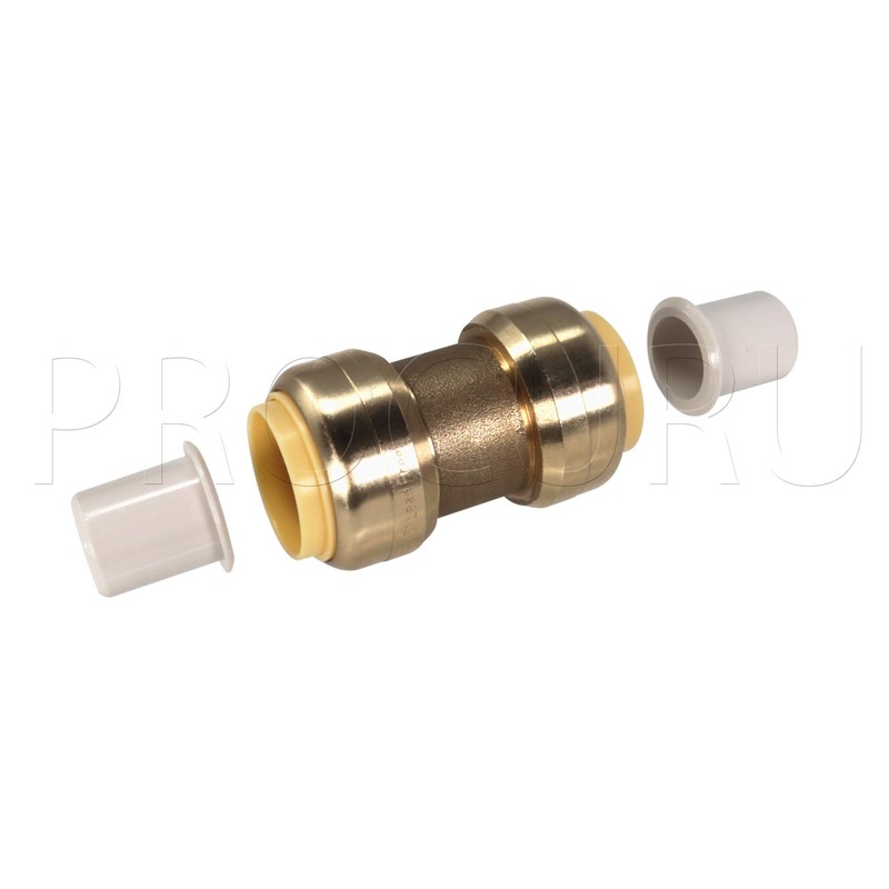 PROCURU 1/2-Inch PushFit Combo Kit - 1/2" PushFit Couplings (10