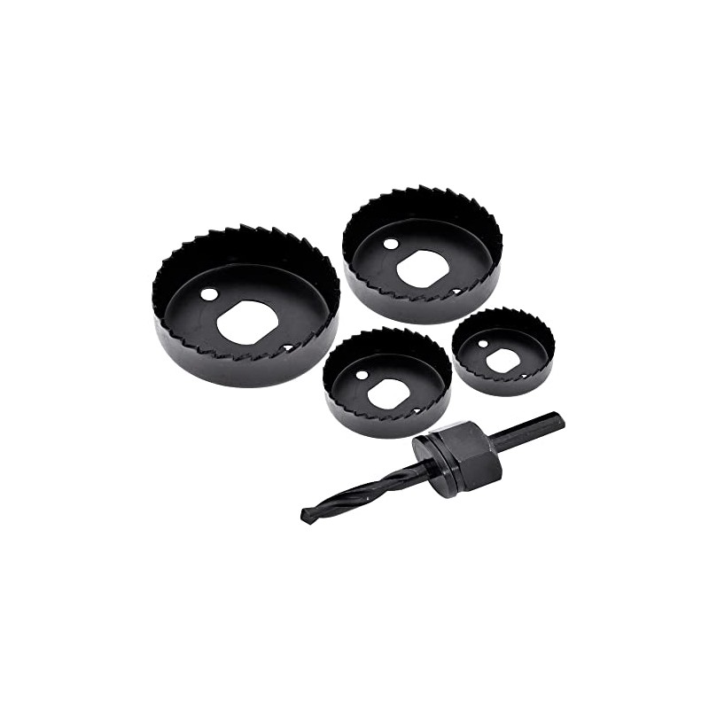 Rolson 58124 4 pc Contractor Holesaw Set