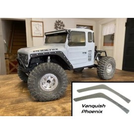 Speedway Front Fender Delete Panels for Vanquish VS410 Phoenix Body