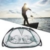 Hand Throw Fishing Cast Net Folding Nylon Fishing Net Catch