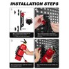 NILKATSS MOLLE Fire Extinguisher Mount Kit - Quick Release Bracket